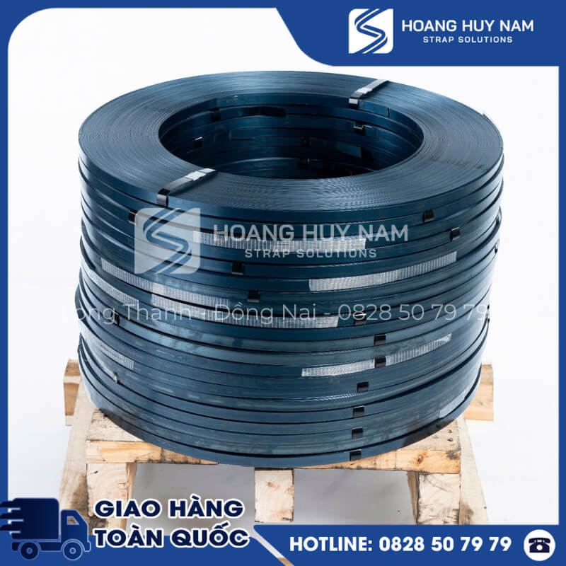 Dây đai thép là vật tư chuyên dụng dùng để cố định hàng hóa