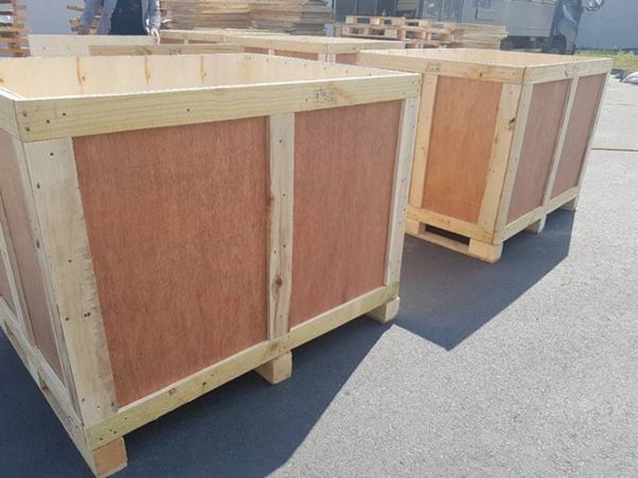 Đóng gói bằng thùng gỗ