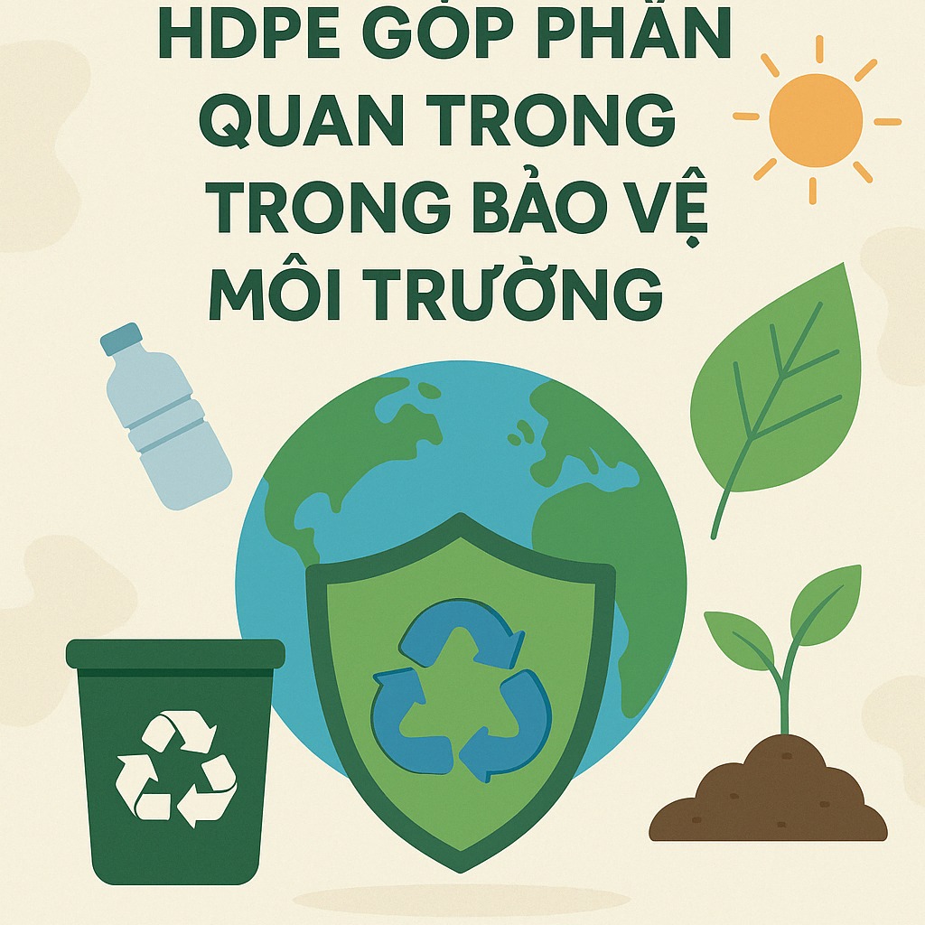 HDPE có đóng góp quan trọng bảo vệ môi trường