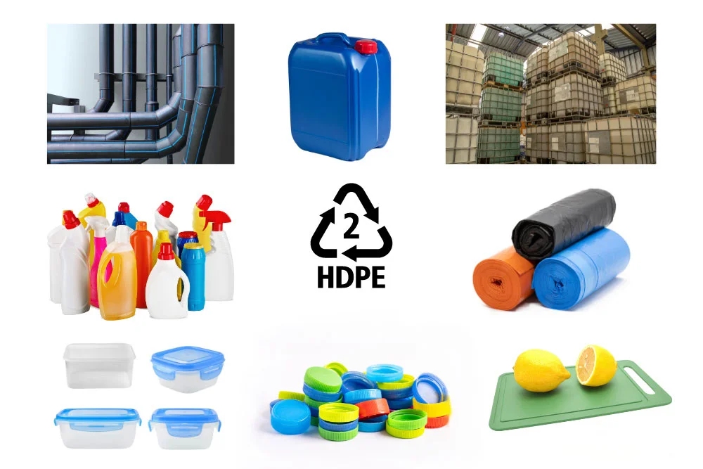 HDPE có nhiều ứng dụng đặc trưng riêng nhờ vào tính chất độc đáo của mình