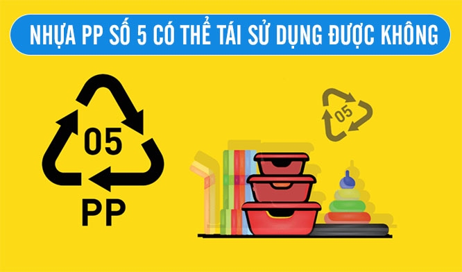 Nhựa PP có thể tái chế được nhưng vẫn còn một số khó khăn nhất định