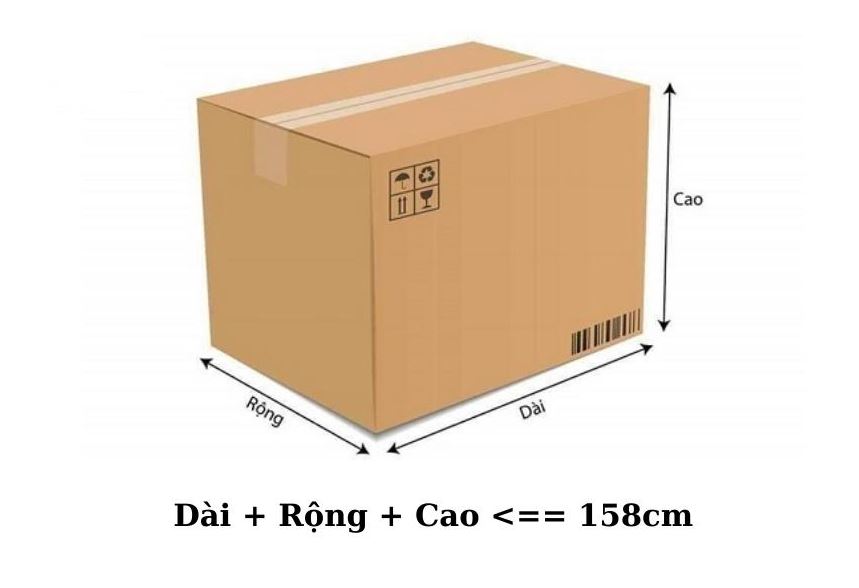 Quy định chung về kích thước và trọng lượng hành lý ký gửi