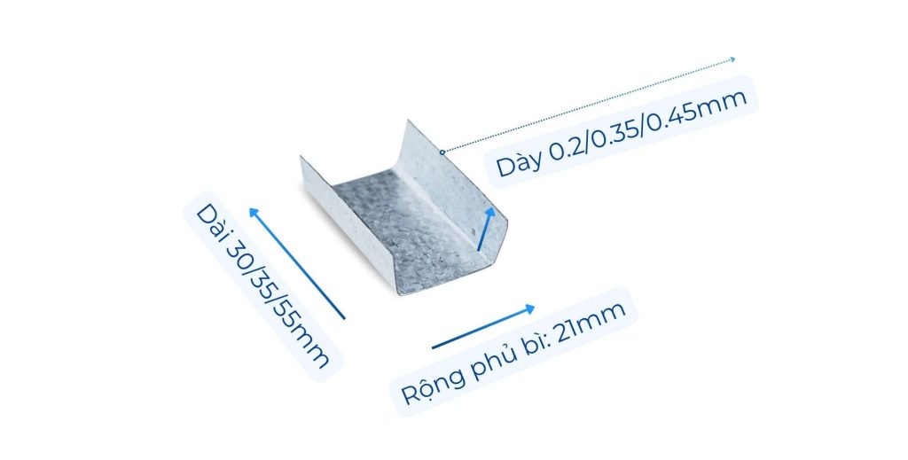 Bọ sắt U 19mm