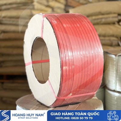 Dây đai PP tái sinh đỏ