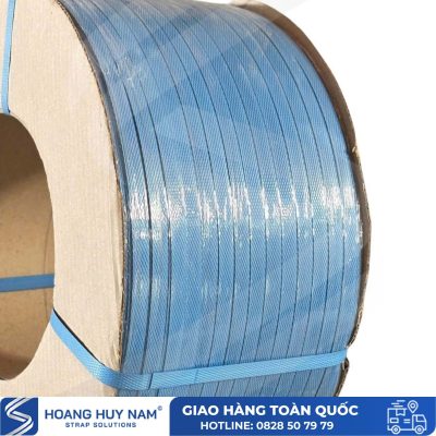 Dây đai PP tái sinh xanh dương