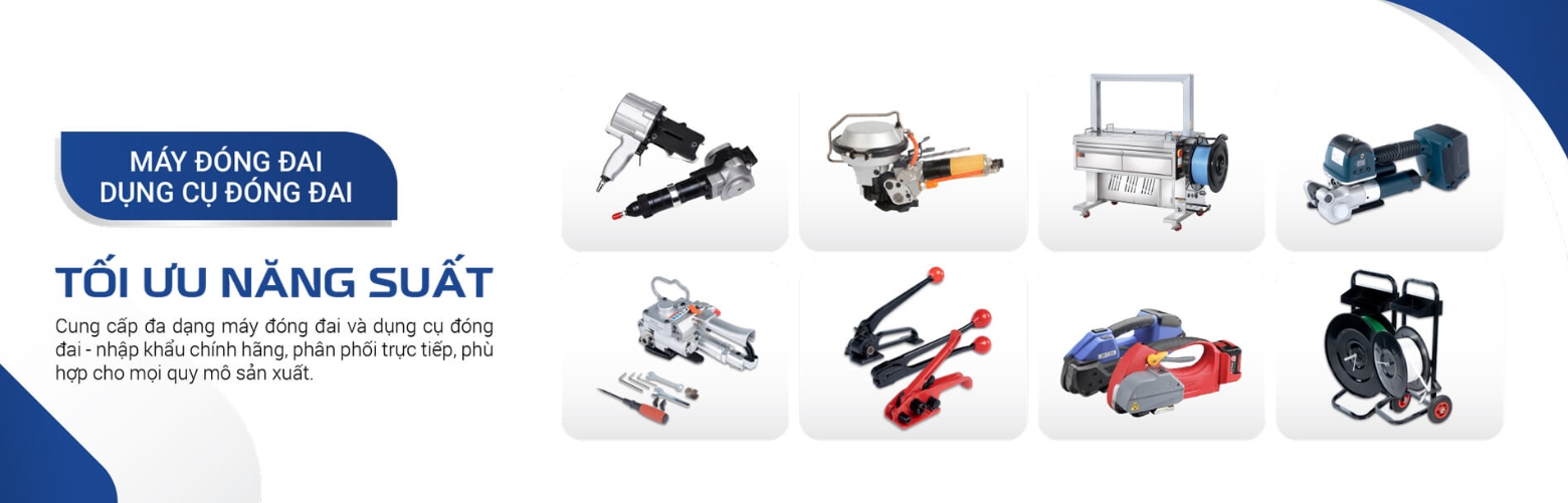Địa chỉ cung cấp các loại máy đóng đai