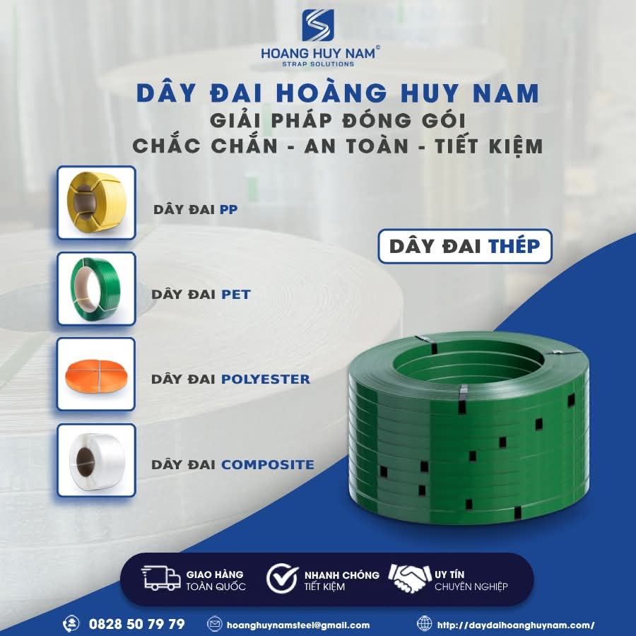 Hoàng Huy Nam cung cấp dây đai composite uy tín