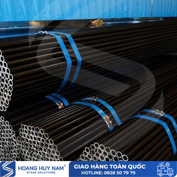 Dây đai nhựa cố định ống thép 
