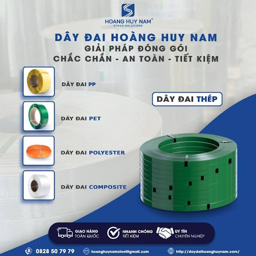 Dây đai thép Hoàng Huy Nam chất lượng cao
