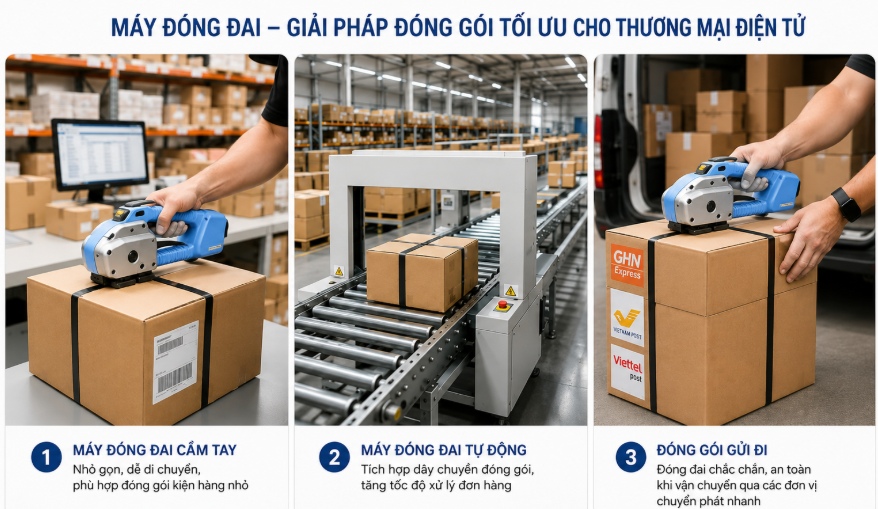Đóng gói hàng thương mại điện tử