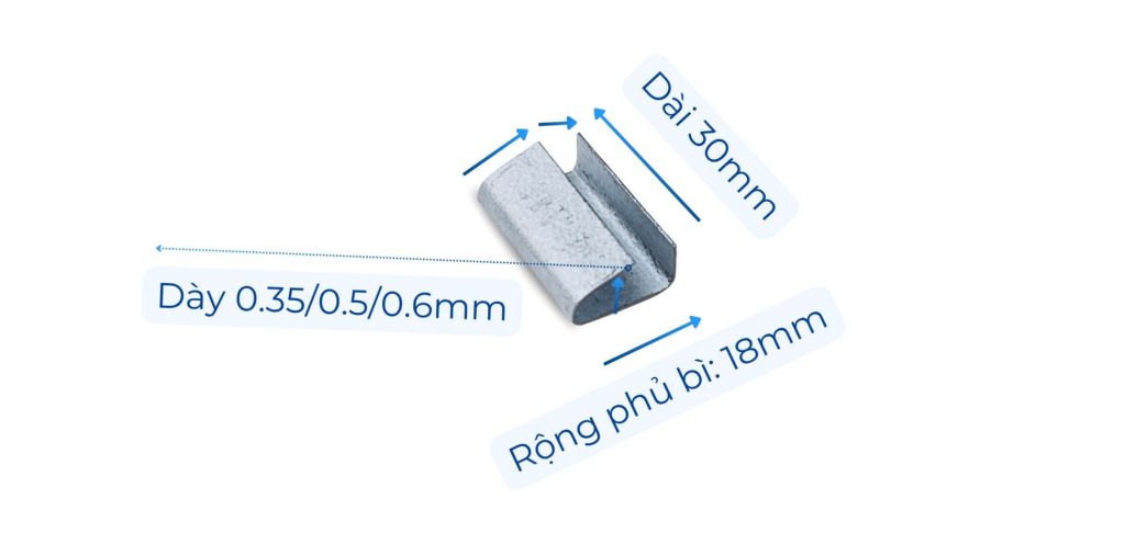 Bọ sắt trơn 16mm