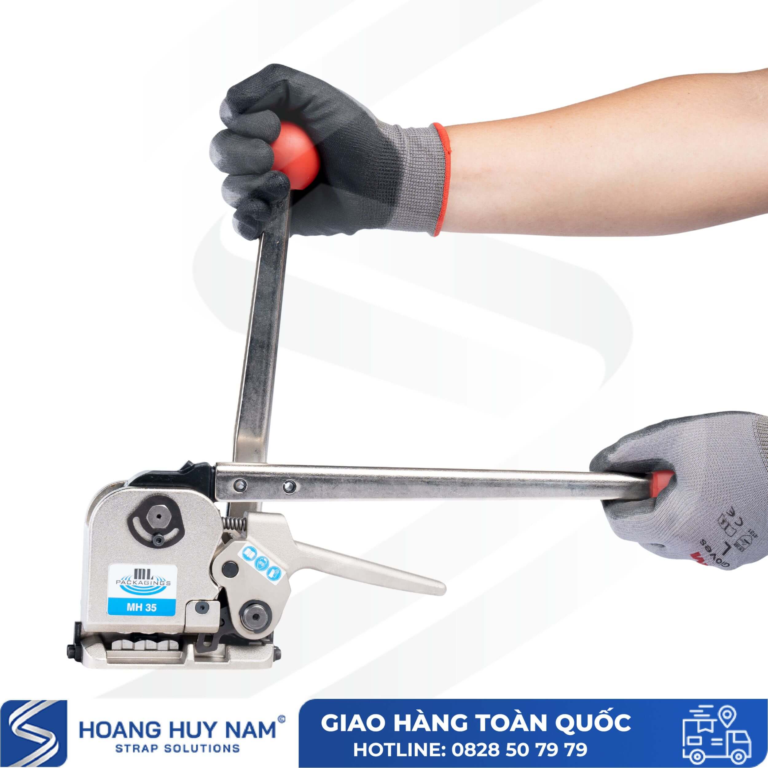 Máy đóng dây đai thép cầm tay 3 trong 1 Macroleague MH35