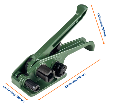 Dụng cụ siết đai nhựa XW25