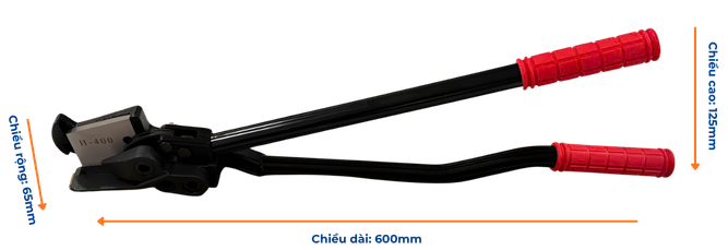 Kéo cắt dây đai thép H400