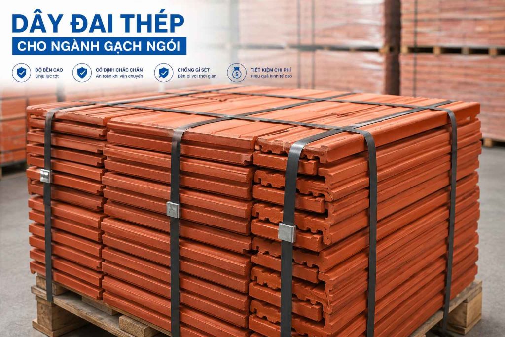 Tiêu chí lựa chọn dây đai cho ngành gạch ngói