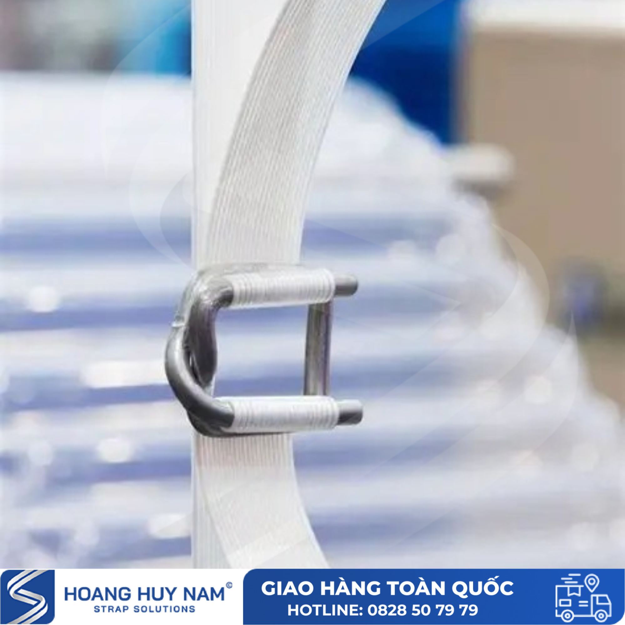 Sử dụng khoá đai chuyên dụng 