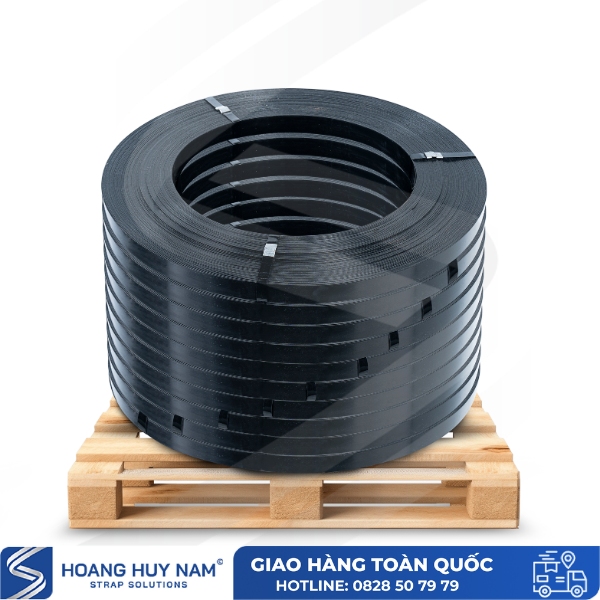 Dây đai thép sơn tĩnh điện Black Hoàng Huy Nam