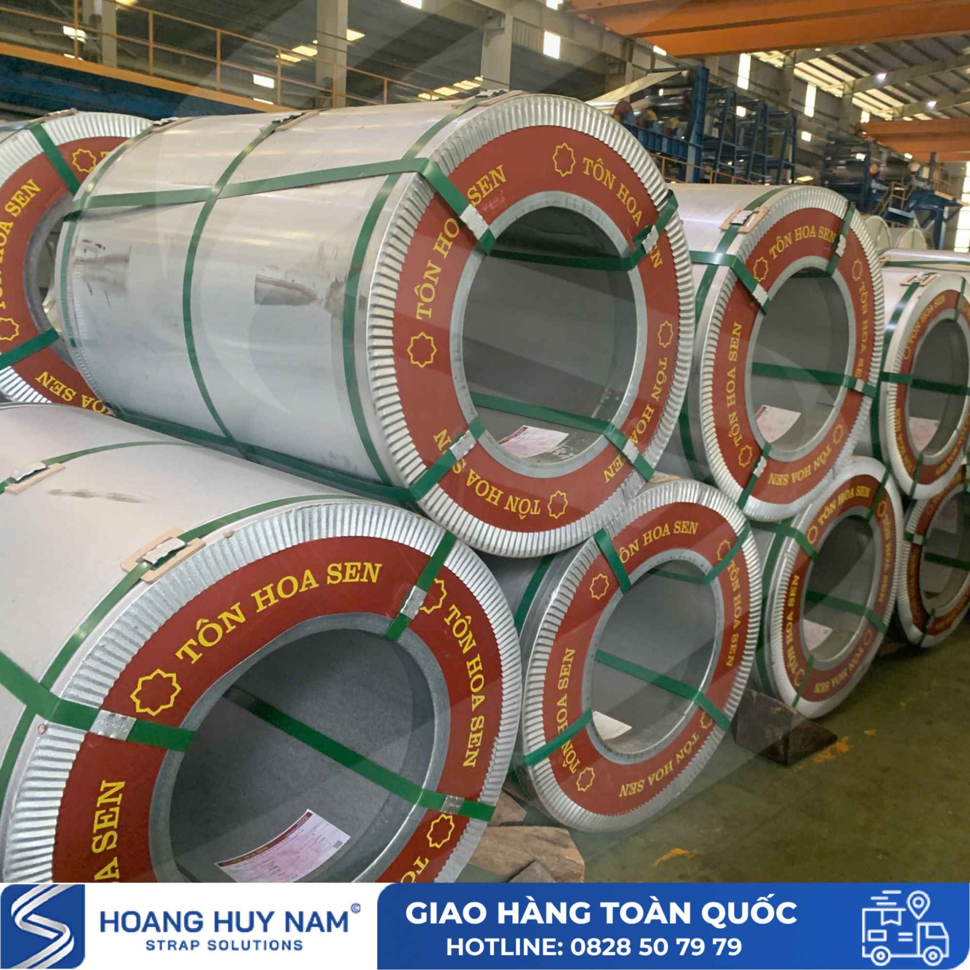 Tại sao nên sử dụng dây đai thép cho tôn cuộn?