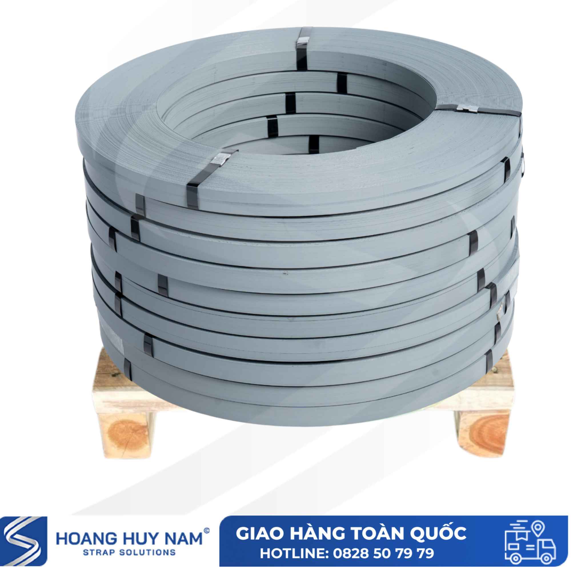 Dây đai thép sơn tĩnh điện Zinc