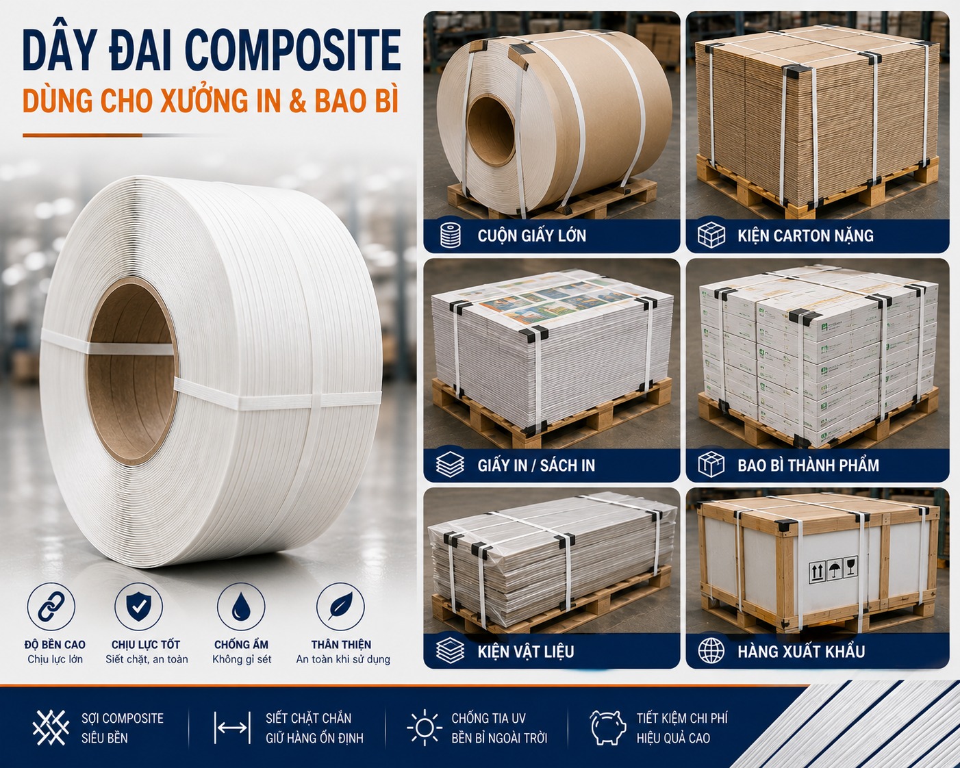 Dây đai Composite